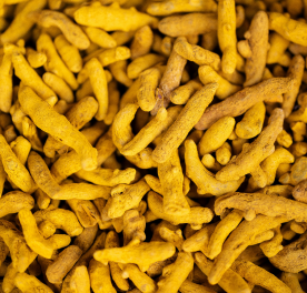 Erode Dried Turmeric Fingers Double Polished